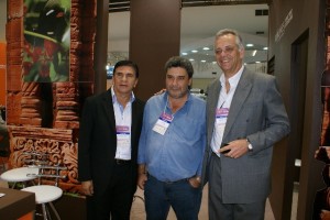 Claudio Alvarez, de Puerto Iguazú,  Jorge Posdeley del Ministerio de Turismo de Misiones y Tomy Hannach de Turismo Municipalidad de Salta.