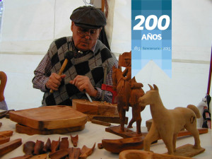 Feria artesanal del Bicentenario.