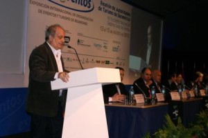 El Ministro de Cultura de la Ciudad Autónoma de Buenos Aires en la presentación de ExpoEventos 2013.