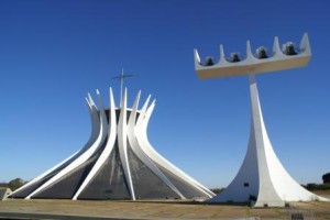 Catedral Metropolitana de Brasilia Nossa Señora Aparecida.