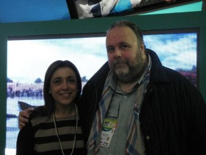 Pietro Sorba y Cecilia Torrejón en FIT 2013.