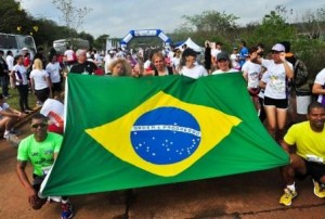 La competencia contó con atletas de Brasil.