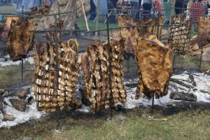 El asado imperdible en cada evento de tradición campera.