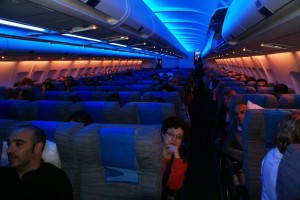 El A330-200 tiene 248 butacas en clase Económica.(foto Ricardo Seronero)