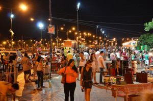 Mucho público en el evento realizado en la costanera de Posadas.