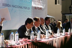 Capitanich, Pérez, Tomada y Urtubey en el Desayuno Coviar. La CAT acompaño todas las actividades.
