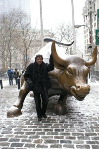 El Toro de Wall Street o Charging Bull en Bowling Green, es todo un símbolo del distrito finaciero de Nueva York e el Bajo Manhattan.