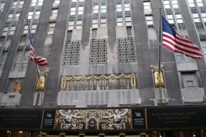 El famoso Hotel Waldorf-Astoria, un clásico del art déco y  considerado aún uno de los mejores hoteles de Nueva York.