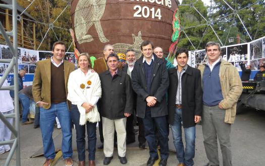 Intendentes bonaerenses y rionegrinos en Bariloche.