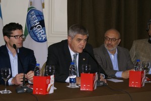 Luciano Nanni, Roberto Brunello, y Héctor De Benedictis.