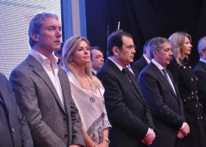 Pepe Scioli, Senador Zamora y el Jefe de Gabinete del Gobierno de Santiago del Esero, Elías Suárez e la inauguración.