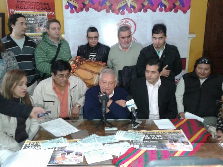Se realizó en la Subsecretaria de Cultura de la Provincia, la presentación de La Marcha de los Bombos donde estuvieron presentes su titular, Lic. Jorge Rosemberg y el Subsecretario de Turismo, Ricardo Sosa.