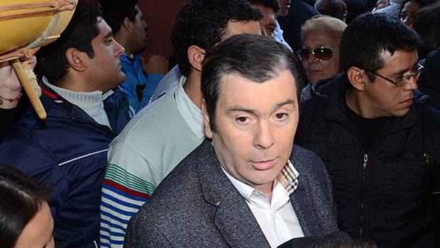 Senador Zamora en la Marcha.