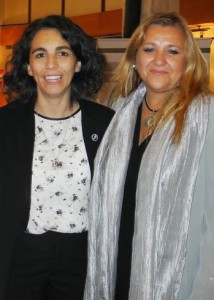 Ministra Mariana Giachino y Secretaria Silvina Arrieta en Jacobacci.