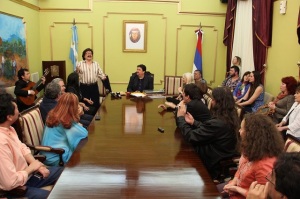 Se realizó un  homenaje al Mesú.