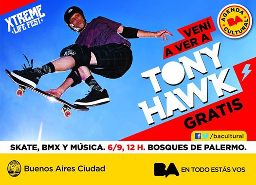 Tony Hawk Deportes Buenos Aires