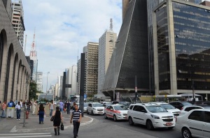 La Avenida Paulista.