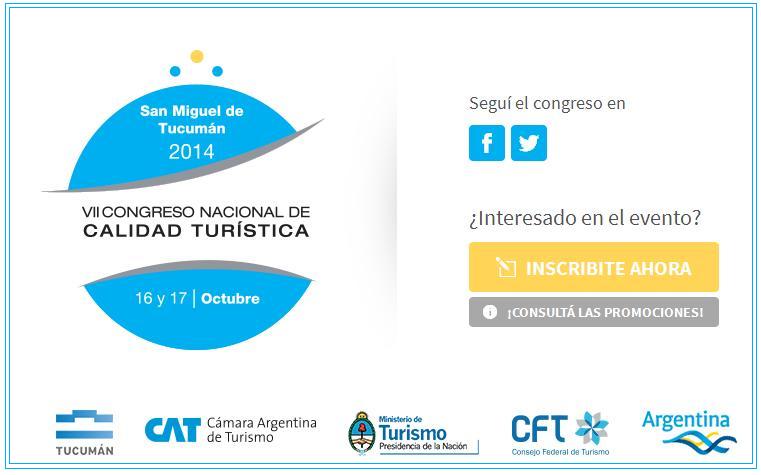 Se viene el Congreso de Calidad Turistica en Tucumán.