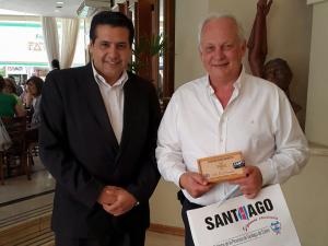 Daniel Aguilera, Secretario de Turismo de la Nación y Ricardo Sosa, Subsecretario de Turismo de Santiago del Estero.