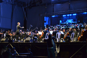 La presentación de la Orquesta Filarmónica de Río Negro y un excelente repertorio de música clásica.