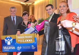 Primera Finalista Cristina Zapata, del Urquiza Apart Hotel & Suite, de Rosario (Santa Fe)