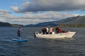 Aventura en Bariloche. Pesca, yachting y Stand Up Paddle.