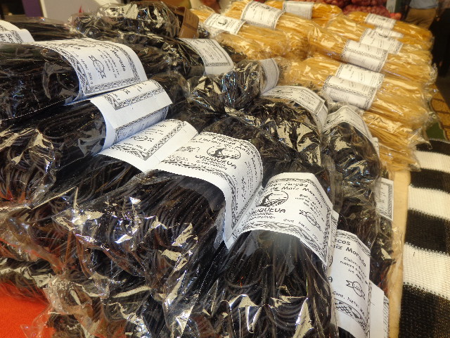 Pastas caseras a la venta en Masticar 2014.