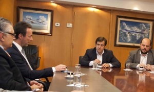 Visita del CEO de Airbus a Argentina. Se reunió con Mariano Recalde.