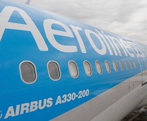 La incorporación de los Airbus 330-200 permitirá ahorrar costos en combustible un 19,5% en comparación al 340-300 que vuela al exterior.