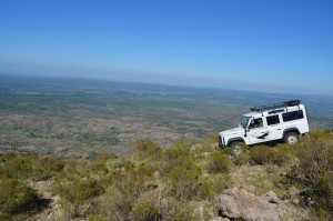 Las sierras de Córdoba al 85%.