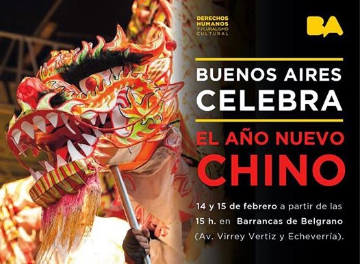 Buenos Aires Celebra el Año Nuevo Chino, en Barrancas de Belgrano.
