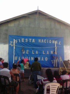 Las actividades comenzaron a las 17 horas del viernes con una demostración de esquila  en uno de los galpones ubicado en el predio del Ferrocarril.