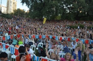 Más de 20 mil personas en Barrancas Belgrano en el festejo por el año Chino.