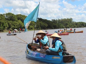  Nuevo record de participación en la pesca a remo de la XIV Fiesta Nacional de la Corvina.