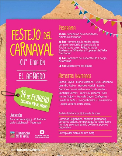 Sentí el carnaval en Tucumán.