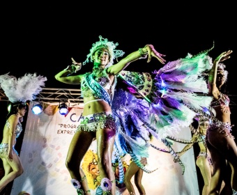 Ritmo, color y alegrìa en los carnavales geselinos.