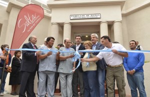 El Gobernador de Salta, Juan Manuel Urtubey inauguró las refacciones del hotel Termal de Rosario de la Frontera.