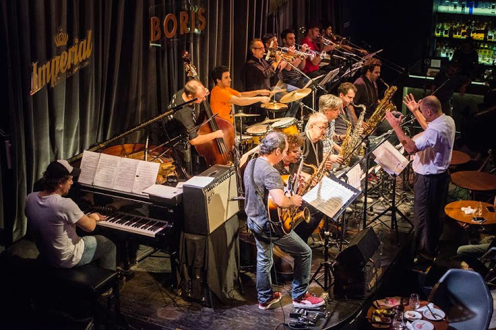 La única Boris Big Band estable y propia de un club de jazz en la Argentina.