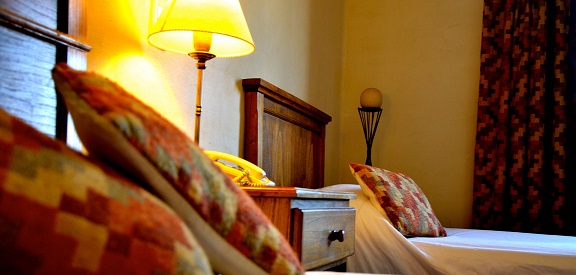 El hotel categoría 3 estrellas y con estilo patagónico.