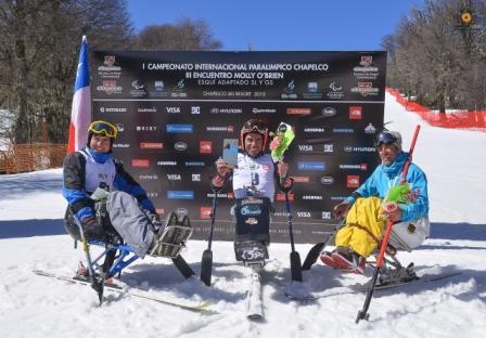 podio slalom gigante campeon argentino categoria sentados chapelco 2015DAC_7187