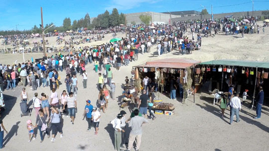 El año pasado pasaron más de 40 mil personas el año por la Fiesta del Cordero.