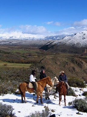 Cabalgatas en Cerro Nahuel Pan.