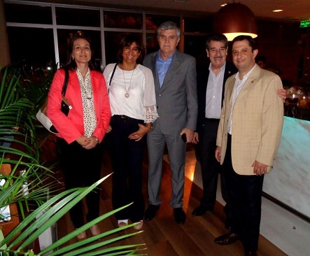 María Soledad Alvarez, Claudia Neil, Roberto Brunello, Mario Zavaleta y Rodrigo Verde.