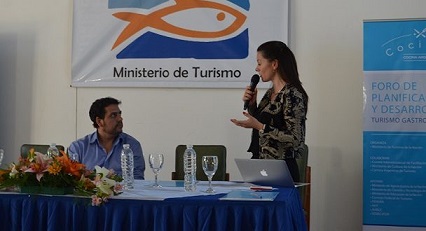 Lic. Maríangeles Samamé, directora de productos del Ministerio de Turismo de la nación