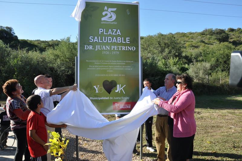 San Luis: Se Inauguró La Primera Plaza Saludable De La Ciudad De Juana ...